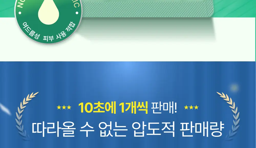 [0.1mm초슬림/최대용량] 이지덤 릴리프 스팟패치 69매 단독기획 / 짜기 전 티트리 여드름패치 상세페이지 4